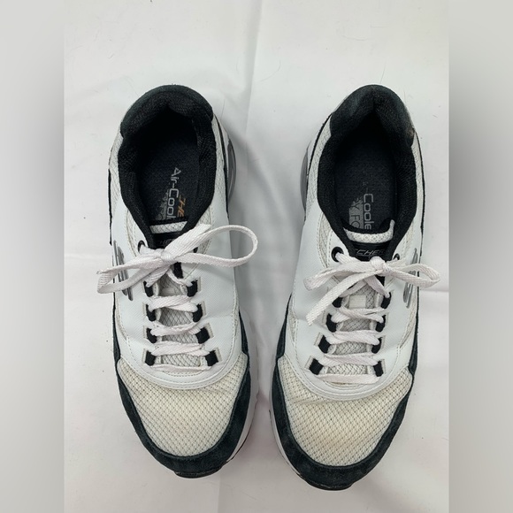 Skechers Womens Skech Air Extreme 12922 White Casual Shoes Sneakers Size 8.5 - Picture 3 of 10